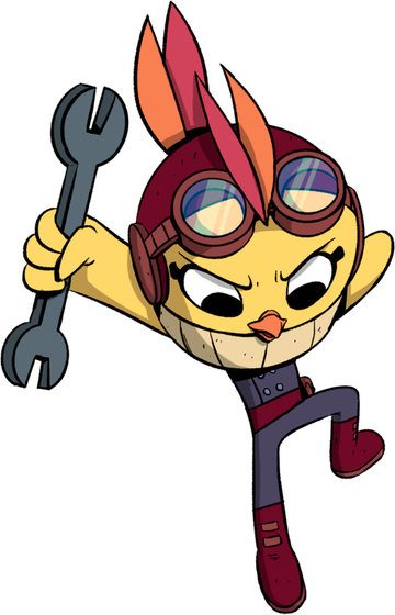 Malu, the canary pilot