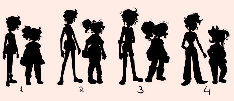 Silhouette study